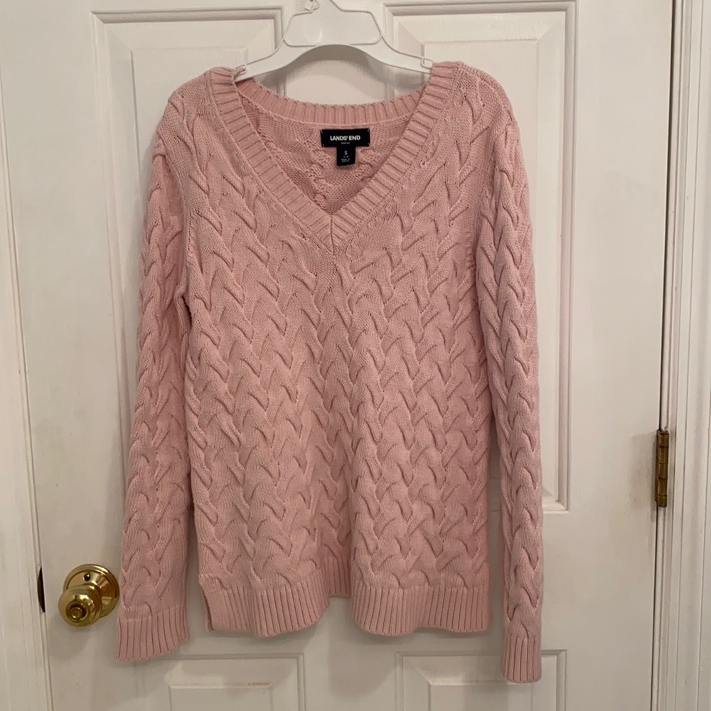 Lands’ End V-neck Sweater